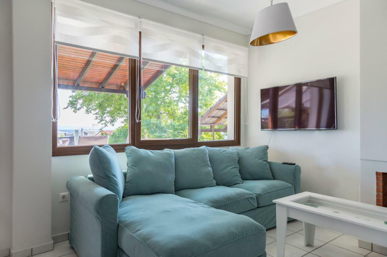 Villa Kristin 2 - 2Min Walk To Great Sandy, Shallow Beach Nikiti  Exterior foto